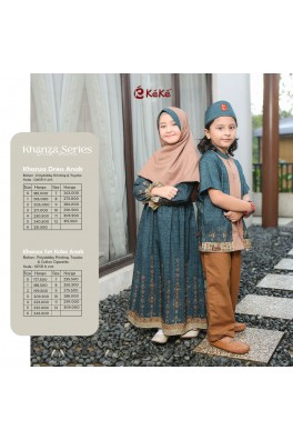 SARIMBIT GAMIS ANAK KHANZA SERIES