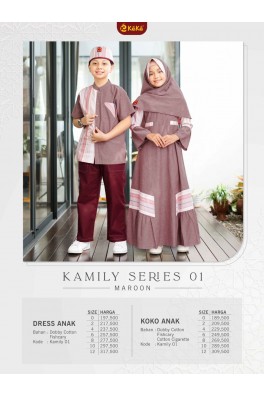 KEKE GAMIS ANAK KAMILY SERIES 01