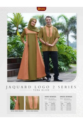 SARIMBIT GAMIS DEWASA JAQUARD LOGO 2