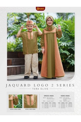 SARIMBIT GAMIS ANAK JAQUARD LOGO 2