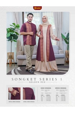 SARIMBIT KOKO DEWASA SONGKET