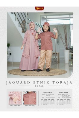 SARIMBIT GAMIS ANAK JAQUARD ETNIK TORAJA