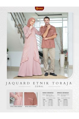 SARIMBIT GAMIS DEWASA JAQUARD ETNIK TORAJA