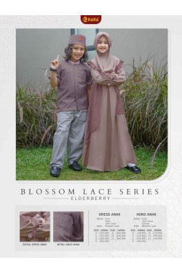 SARIMBIT GAMIS ANAK BLOSSOM LACE