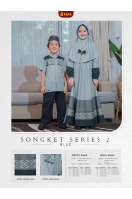 SARIMBIT GAMIS ANAK SONGKET 2