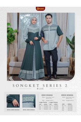 SARIMBIT GAMIS DEWASA SONGKET 2